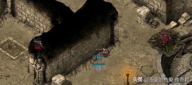 热血传奇猪洞怎么去,传奇猪洞走法图解