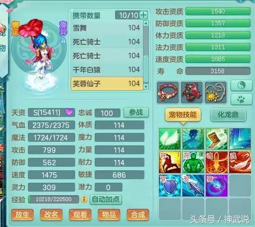 神武手游法宠打书推荐,神武手游宠物打书