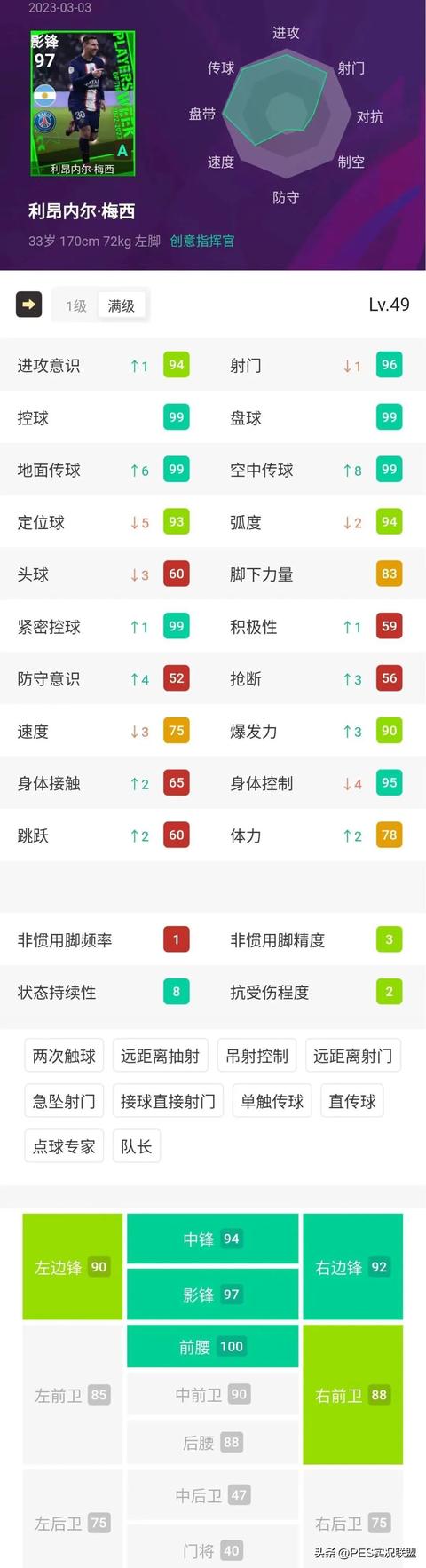 实况手游黑球中锋排名,实况手游黑牌中锋排名